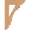 Ekena Millwork Merced Slat Smooth Bracket, Western Red Cedar, 5 1/2"W x 26"D x 38"H BKT06X26X38MRC06SWR - alternate 2